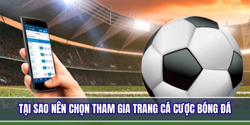 Những lý do bạn nên lựa chọn tham gia trang cá cược bóng đá