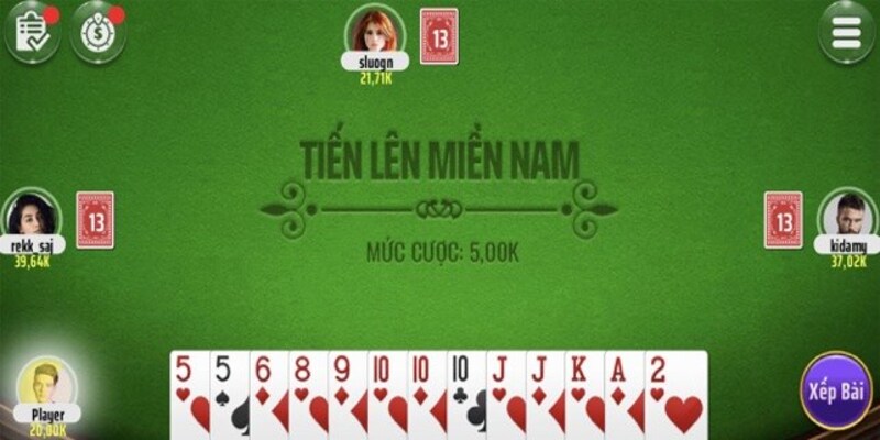 Thông tin cơ bản về game tiến lên miền nam trực tuyến