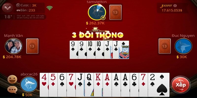 Điểm qua các chiến thuật chơi game bài tiến lên thắng lớn